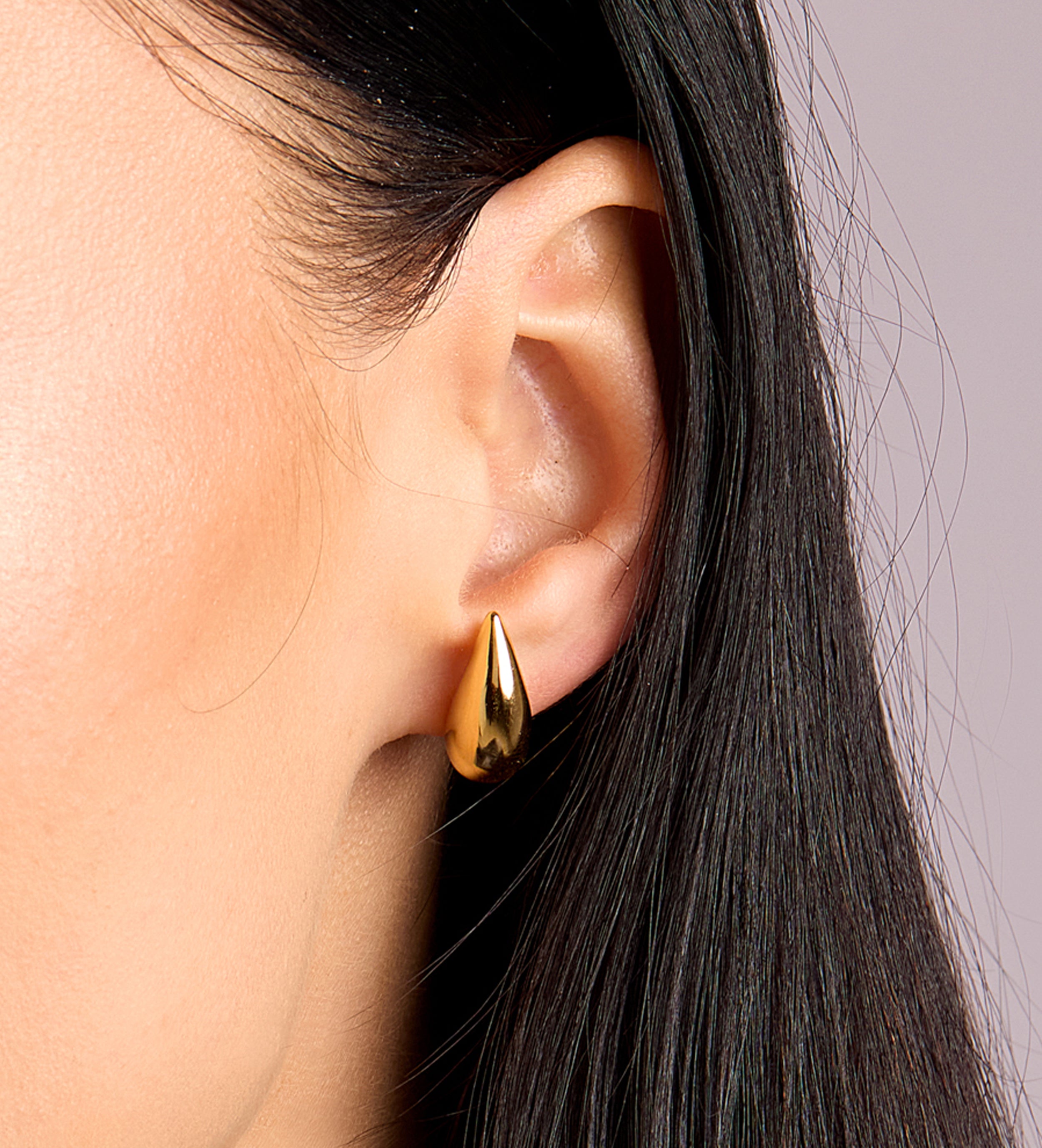 Drop Earrings in 18k Gold Plating on 925 Silver - Ash & Harry