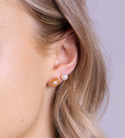 Pearl Studs in 18k Gold Plating on 925 Silver - Ash & Harry