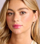 Thin Large Hoops in Rhodium Plating on 925 Silver - Ash & Harry