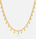 Dangling Dotted Choker in 18k Gold Plating on 925 Silver - Ash & Harry