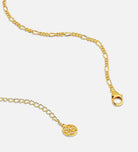 Figaro Chain Necklace in 18k Gold Plating on 925 Silver - Ash & Harry