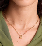 Lock Necklace in 18k Gold Plating on 925 Silver - Ash & Harry