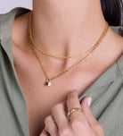 Lock Necklace in 18k Gold Plating on 925 Silver - Ash & Harry