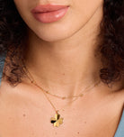 Origami Heart Clover Necklace in 18k Gold Plating on 925 Silver - Ash & Harry