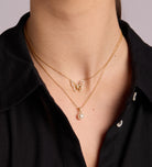 Pearl Pendant Necklace in 18k Gold Plating on 925 Silver - Ash & Harry