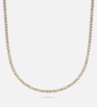 Tennis Necklace in 18k Gold Plating on 925 Silver - Ash & Harry