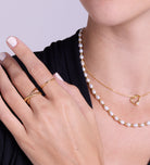 Thin Stacker Ring in 18k Gold Plating on 925 Silver - Ash & Harry