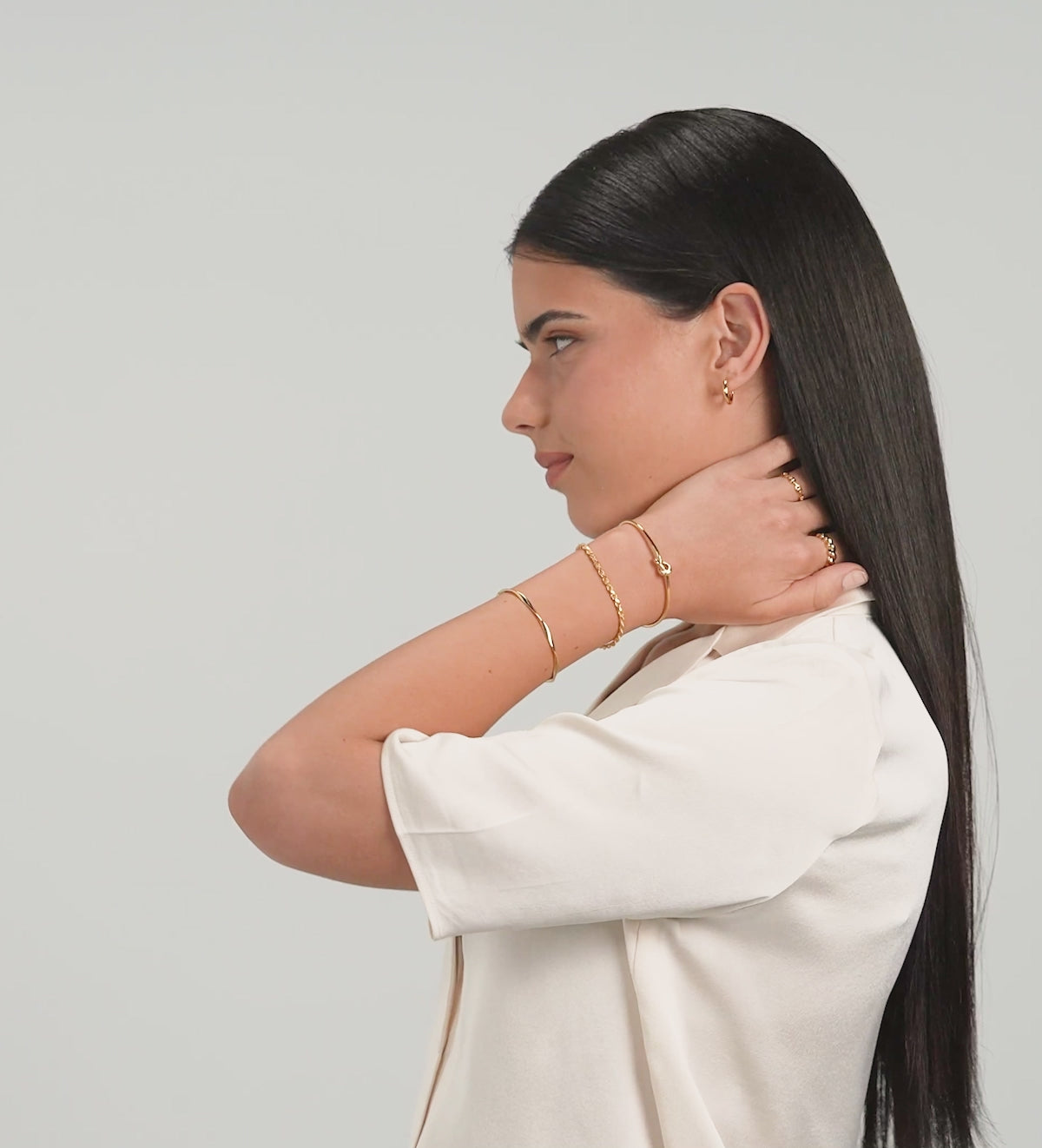 Rope Bracelet in Gold