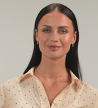 Flutter Chain Choker in Gold