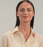 Pearl Pendant Necklace in Silver
