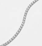 Tennis Bracelet in Rhodium Plating on 925 Silver - 2mm - Ash & Harry