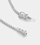 Tennis Bracelet in Rhodium Plating on 925 Silver - 2mm - Ash & Harry